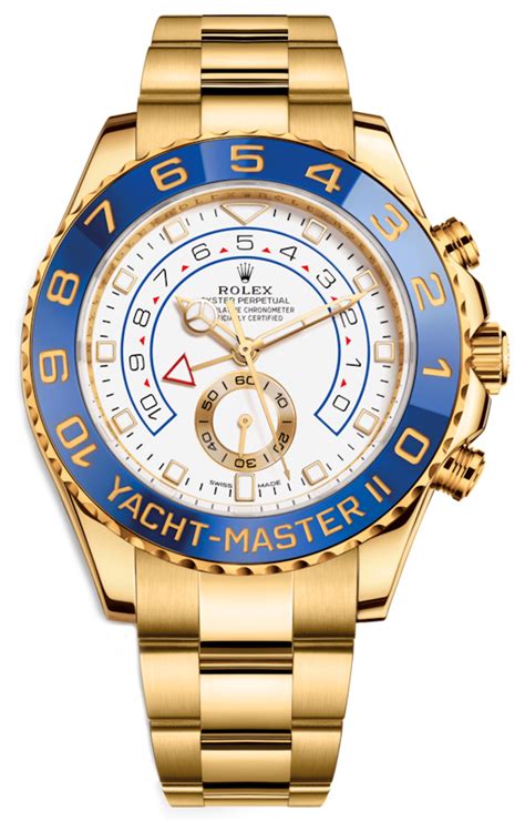 rolex stainless steel yachtmaster ii|rolex yacht master 2 size.